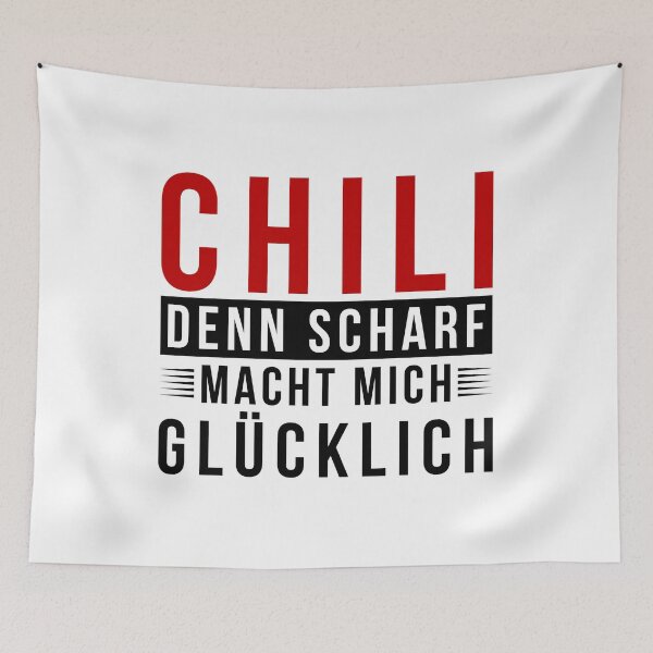 Item preview, Chili The Spicy Makes Me Happy White designed and sold by Tobias Langner.