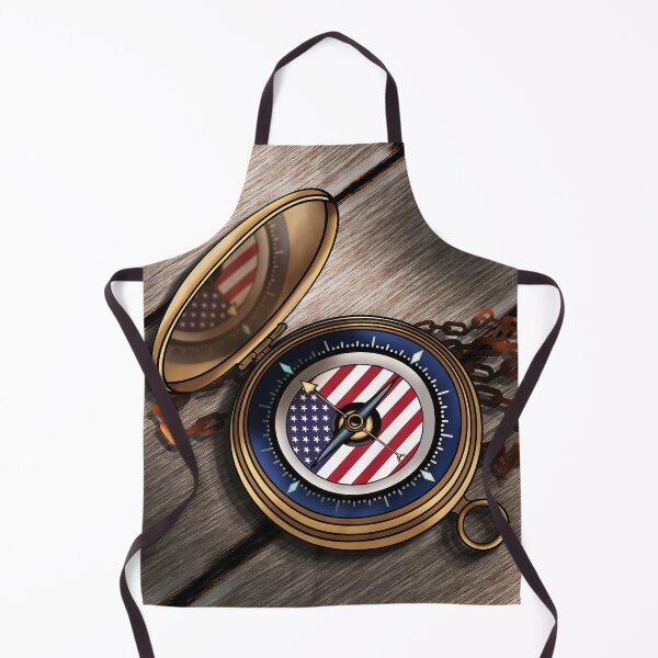 Item preview, Opened Pocket Nautical Compass: USA designed and sold by iduzarts.