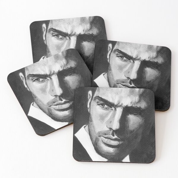 Item preview, Black and white man designed and sold by NahlaBear.