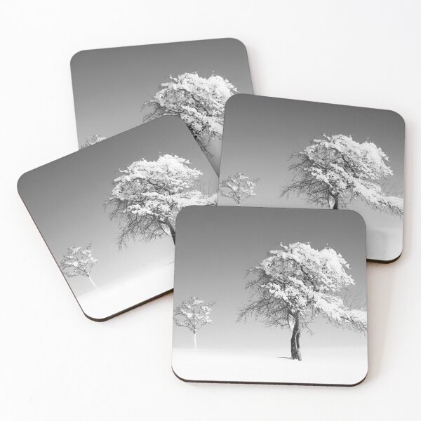 Item preview, Two snowy Trees, Black Forest designed and sold by Imi Koetz.
