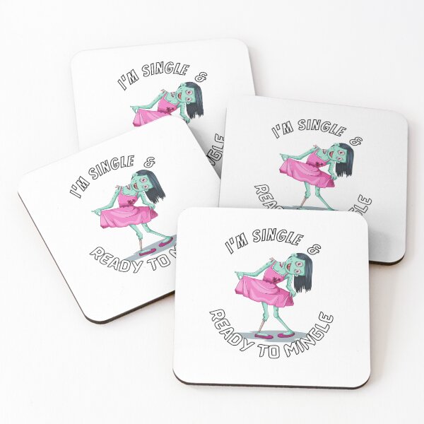 Item preview, I'm Single & Ready to Mingle designed and sold by KrisantoArts.