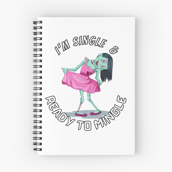 Item preview, I'm Single & Ready to Mingle designed and sold by KrisantoArts.