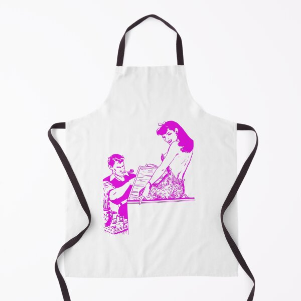 Item preview, pink Pin-up paintor and model designed and sold by Hi-Prana.