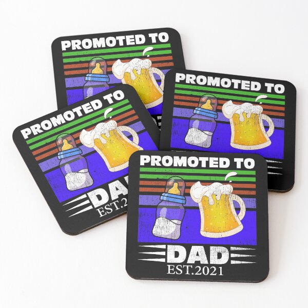 Item preview, promoted to dad est 2021 ,My First Fathers Day, Cool Gift For Dad,Father's Day Gift From Wife, Dad Gift From Daughter,Dad Gift From son designed and sold by jamal el annague.