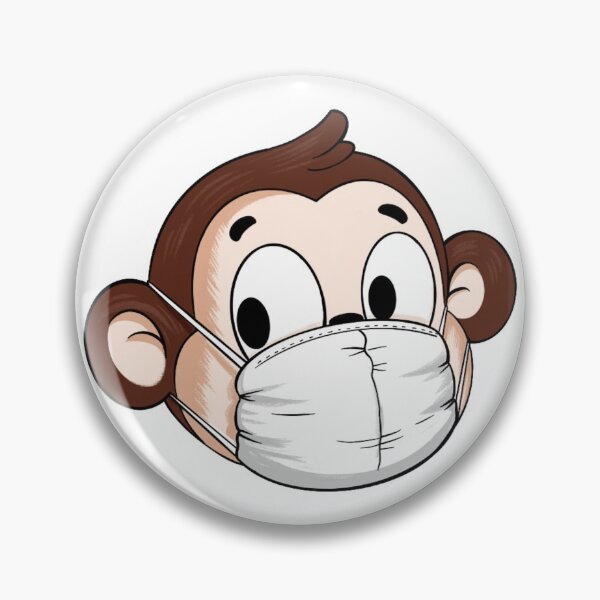 Item preview, Don't Panic Masked Monkey designed and sold by Rickann.