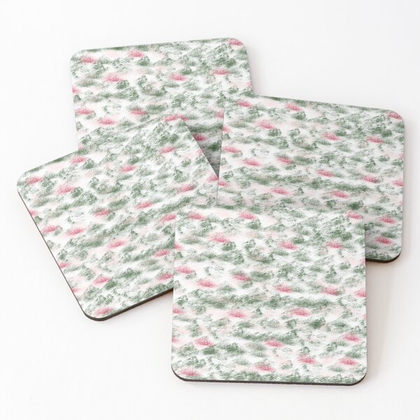 Item preview, Abstract nature green and pink design designed and sold by Arimona.