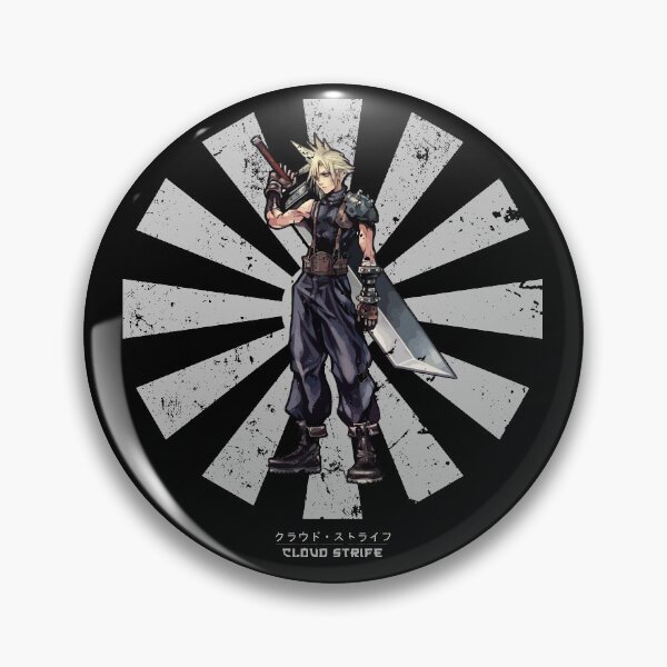 Item preview, Cloud Strife Retro Japanese Final Fantasy designed and sold by Nova5.
