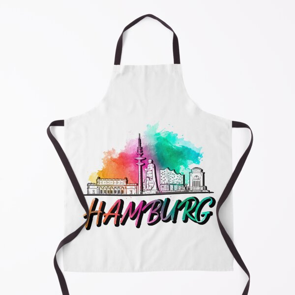 Item preview, Hamburg Germany skyline lettering lettering designed and sold by BullDesignsShop.