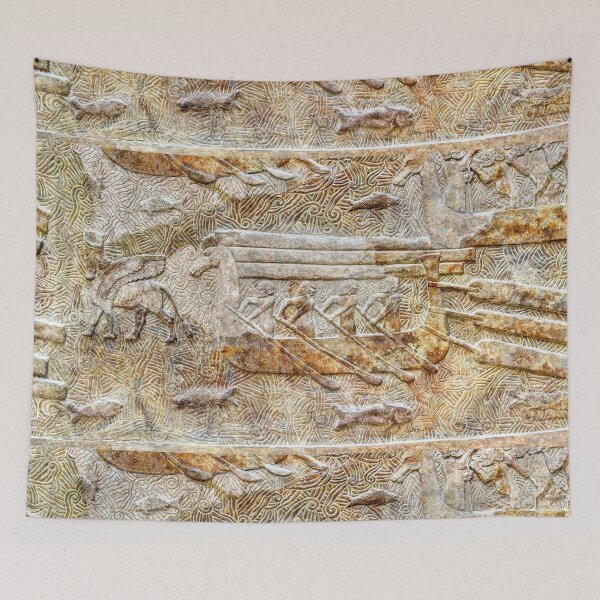 Item preview, Assyrian Transportation of Cedar from Lebanon designed and sold by Weston  Westmoreland.