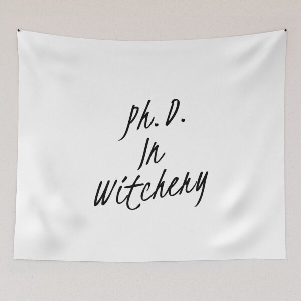 Item preview, Ph.D. In Witchery designed and sold by Ravenvine.