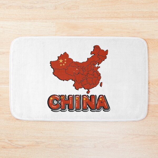 Item preview, China Asia Asia continent flag flag font designed and sold by BullDesignsShop.