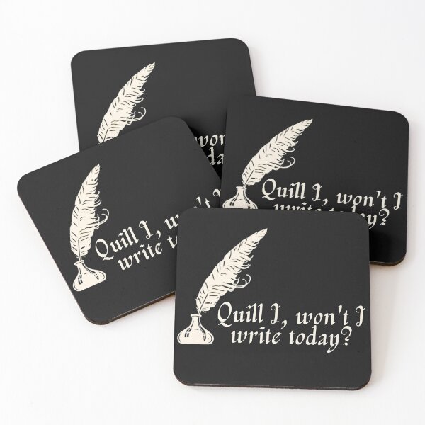 Item preview, Quill I, won't I, write today? designed and sold by DesignsofNote.