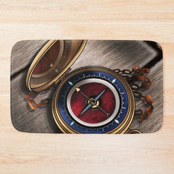 Item preview, Opened Pocket Nautical Compass designed and sold by iduzarts.