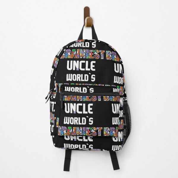 Item preview, Worlds Brainiest Uncle Smart Clever Brain Intelligent Kinsman Gift designed and sold by TheAplus.