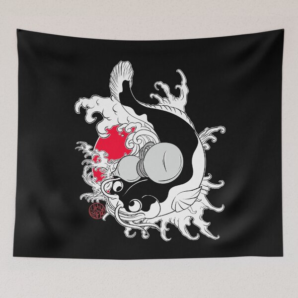 Item preview, Catfish under a hyutan designed and sold by Ukiyograph.