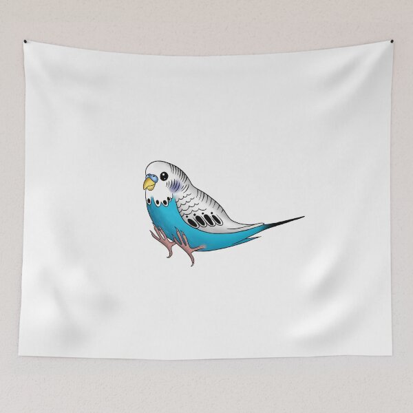Item preview, Blue Budgie  designed and sold by DieVogelfamilie.