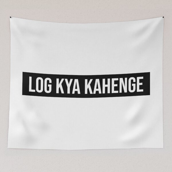 Item preview, Log Kya Kahenge Funny designed and sold by Sour Soul.