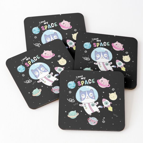 Item preview, Cat Astronaut - I Need My Space designed and sold by crazycollective.