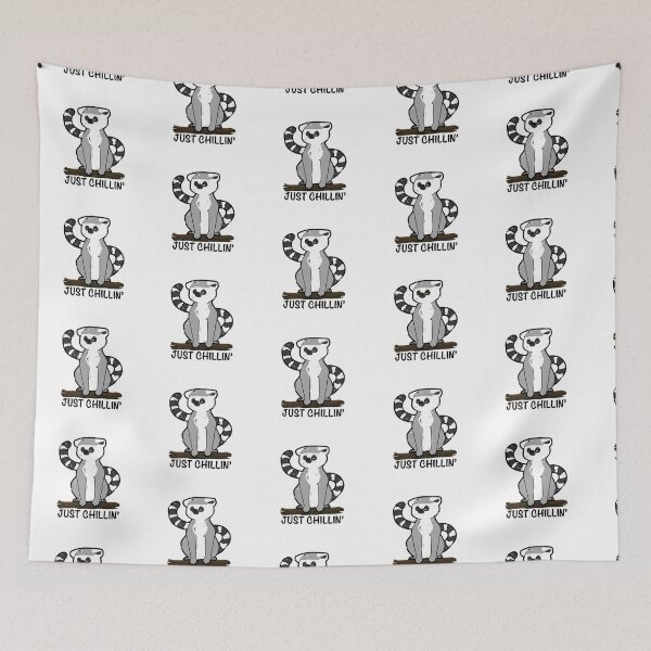 Item preview, Adorable Lemur, Just Chillin' designed and sold by MissLissaLou.