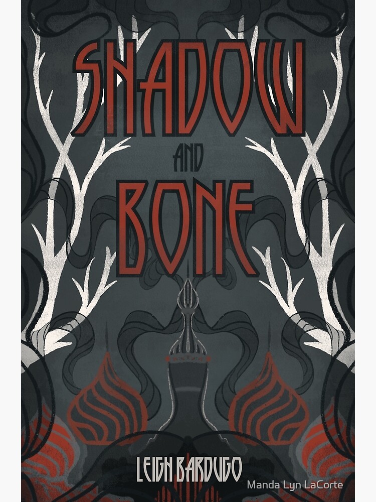 Shadow And Bone Book Cover Photographic Print For Sale By Livelonganddraw Redbubble