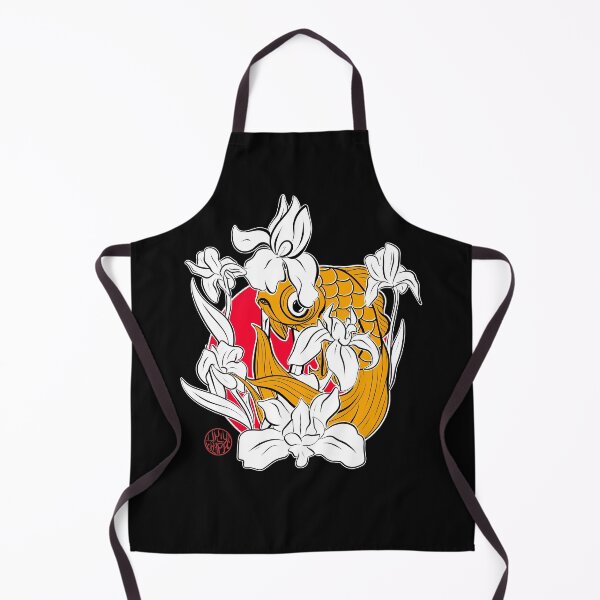 Item preview, Goldfish between irises designed and sold by Ukiyograph.