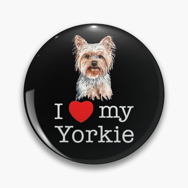 Item preview, I Love My Yorkie - Yorkshire Terrier Dog designed and sold by Marc Scott-Parkin.