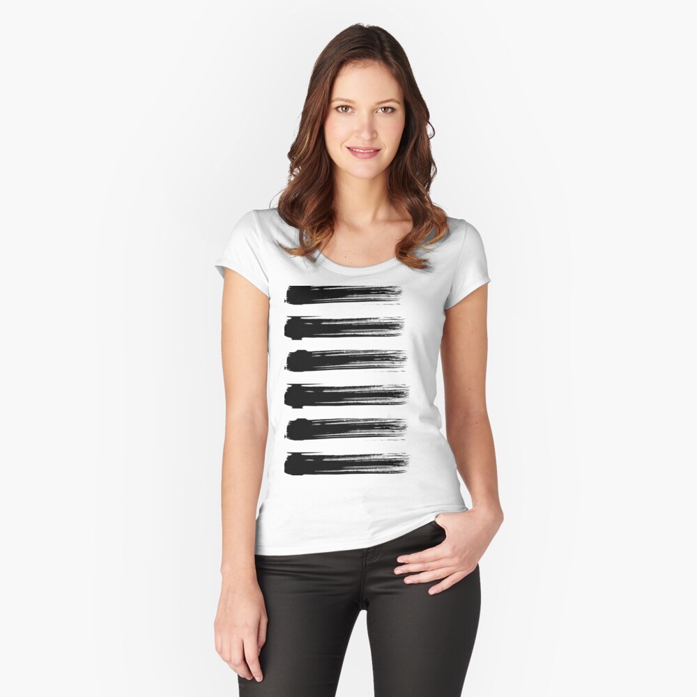 Item preview, Fitted Scoop T-Shirt designed and sold by style41.