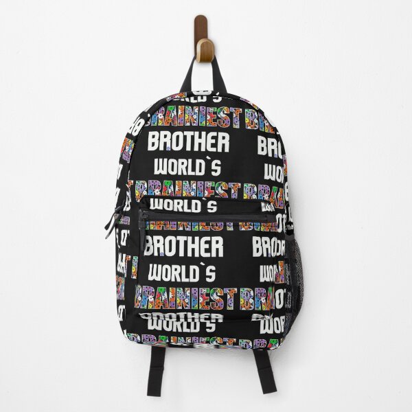 Item preview, Worlds Brainiest Brother Smart Clever Brain Intelligent Bro Stepbrother Gift designed and sold by TheAplus.