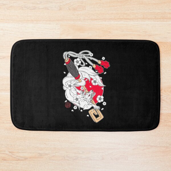 Item preview, Japanese fox and Inari key designed and sold by Ukiyograph.