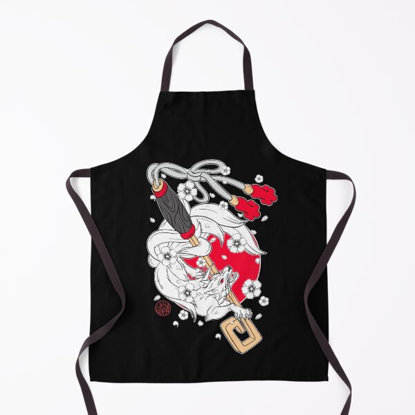 Item preview, Japanese fox and Inari key designed and sold by Ukiyograph.