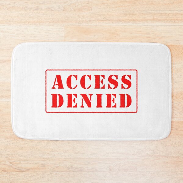 Item preview, Access Denied red stamp designed and sold by svanaerschot.