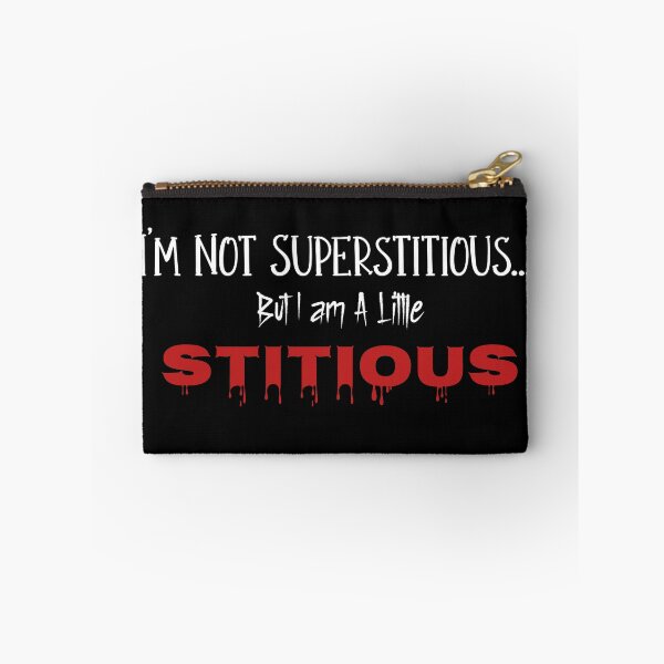 Item preview, I'm Not Superstitious  designed and sold by StoneColdMovies.