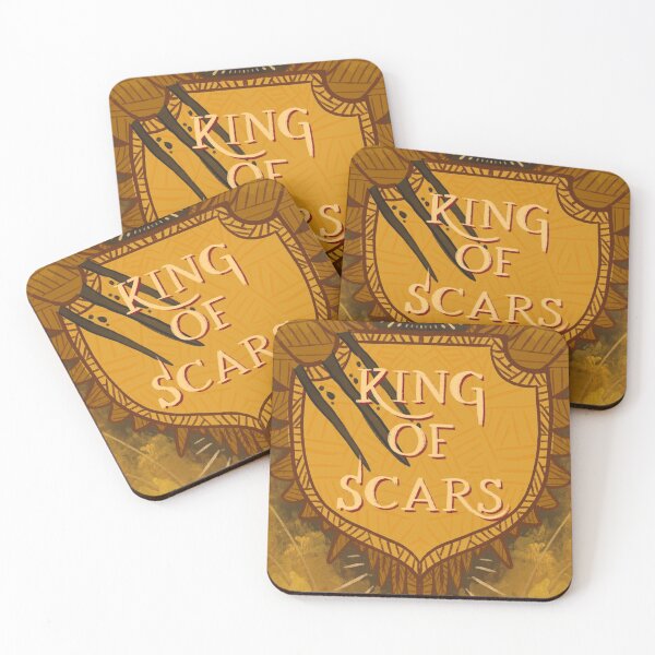 Item preview, King of Scars Book Cover  designed and sold by Manda Lyn LaCorte.