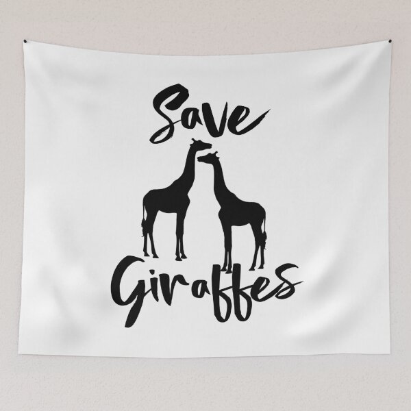 Item preview, Save Giraffes designed and sold by Bendthetrend.