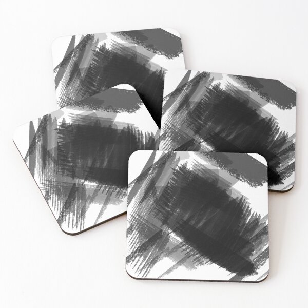 Item preview, black charcoal textured strokes designed and sold by Bhaskardhapu.
