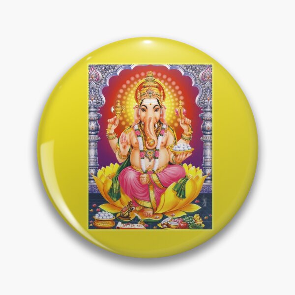 Item preview, Enlighted image of lord Ganesha giving his divine blessing . designed and sold by aruvanita.