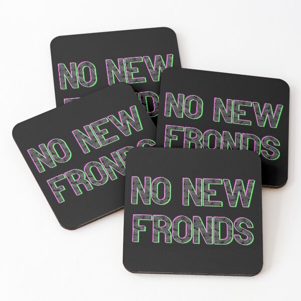 Item preview, No New Friends Funny Fern Frond Plant Pun designed and sold by Punderstandable.