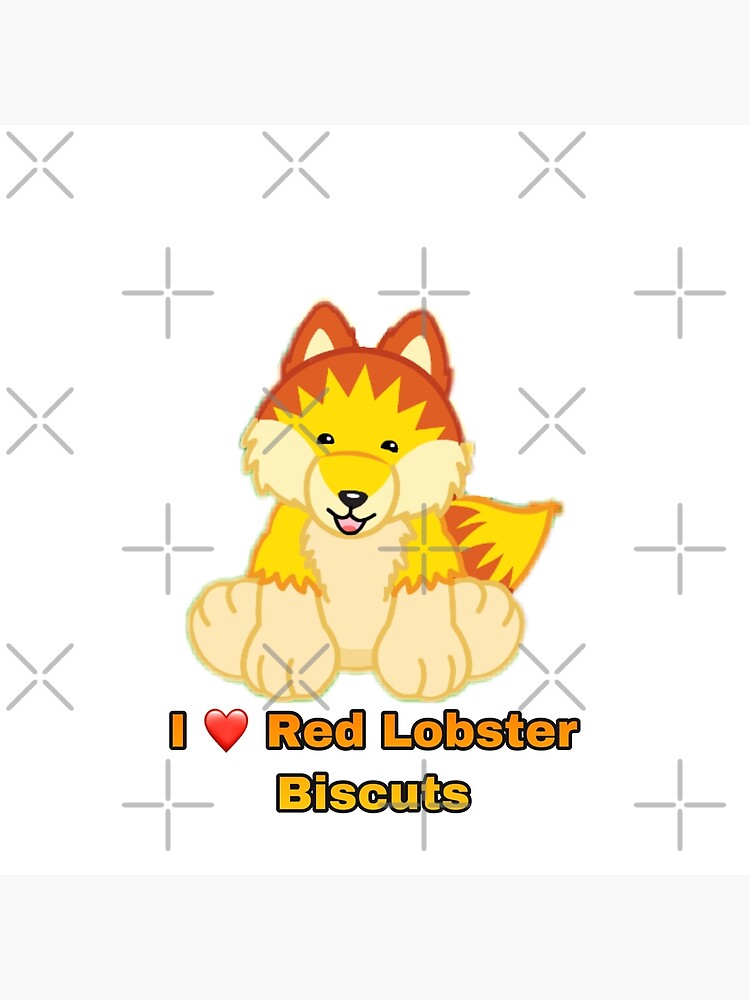 "kinz dog I love red lobster biscuits meme" Poster by dyslsexyia