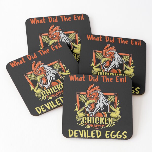 Item preview, What Did The Evil Chicken Lay? designed and sold by TeesbyGinyard.