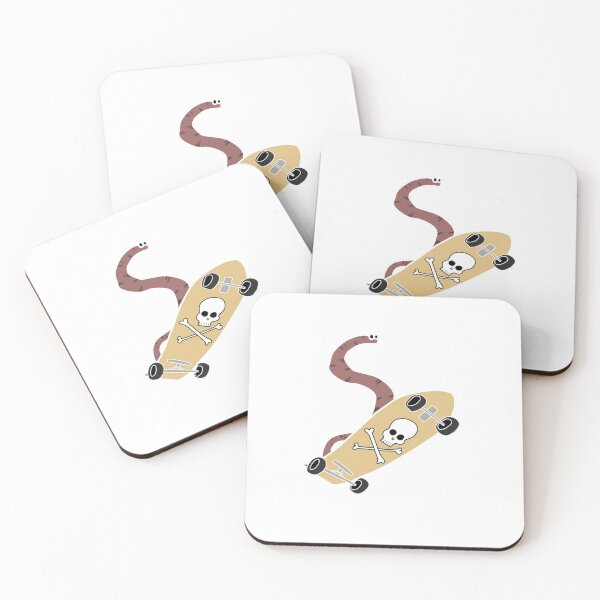 Item preview, Worm riding a skateboard  designed and sold by fstrickland.