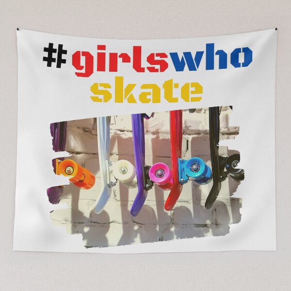 Item preview, GIRLS WHO SKATE SKATEBOARD GIRLS SKATER GIRL designed and sold by CeraRoss.