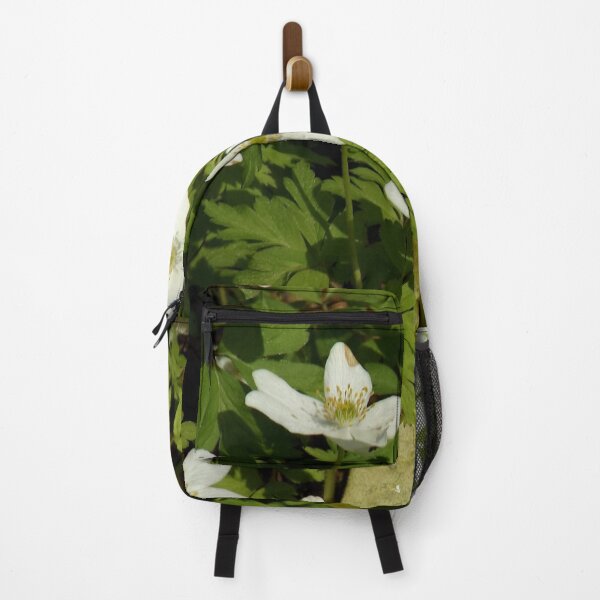 Item preview, White flower and green leaves designed and sold by EzbieArt.