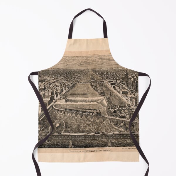 Item preview, Minneapolis, Minnesota (1886) designed and sold by allhistory.
