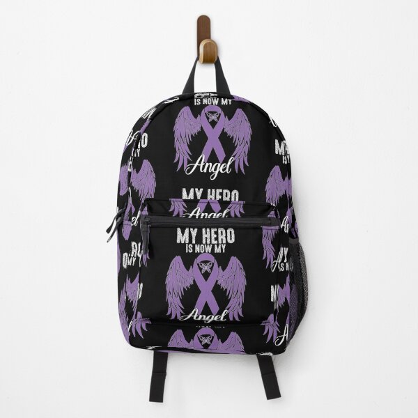 Item preview, My Hero is now my Angel Alzheimer's Awareness Gift designed and sold by QUEEN-WIVER.