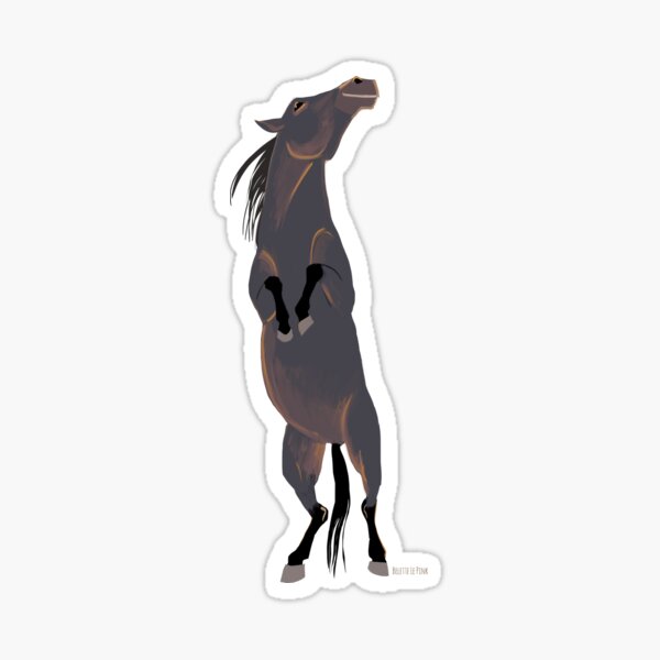 Jutta the fiery girl Sticker