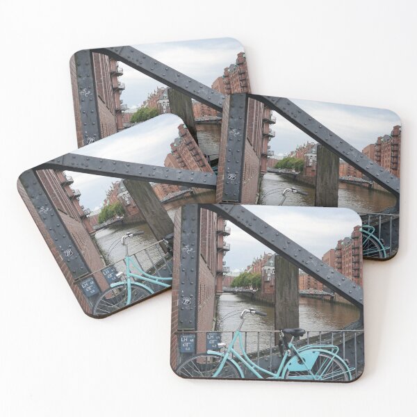 Item preview, View from a bridge to the Hamburg warehouse district designed and sold by Yven-Dienst.