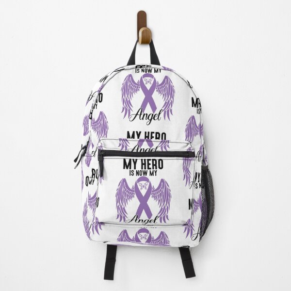 Item preview, My Hero is now my Angel Alzheimer's Awareness Gift designed and sold by QUEEN-WIVER.