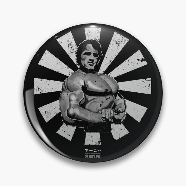Artikelvorschau, Arnie Retro Japanese Schwarzenegger entworfen und verkauft von Nova5.
