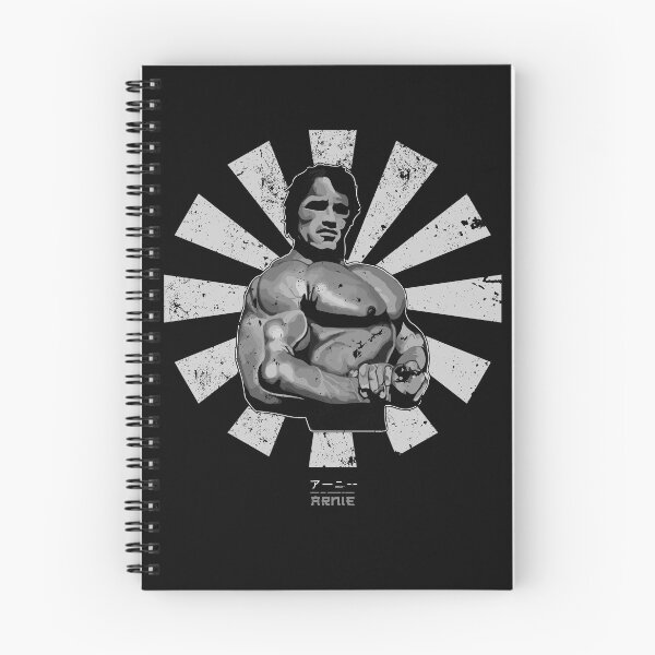 Artikelvorschau, Arnie Retro Japanese Schwarzenegger entworfen und verkauft von Nova5.