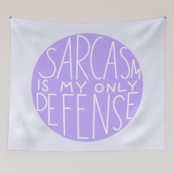 Item preview,  Is My Only Defense Purple designed and sold by monsoonegy.